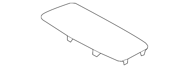 687201MA1B Деталь CENTER COVER