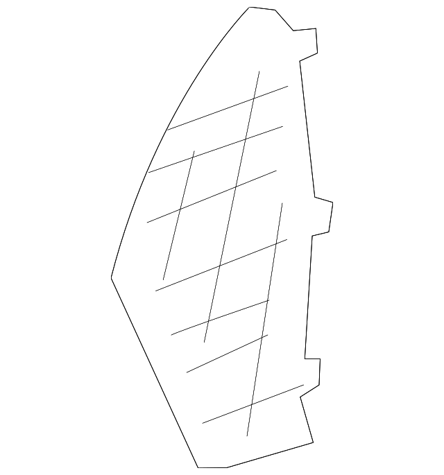 684211MA0B Деталь SIDE TRIM PANEL, LEFT