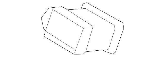 687531ME0D Деталь CENTER GRILLE, LEFT