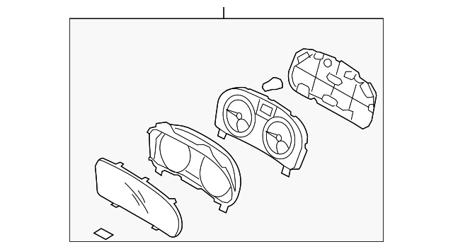 94007-1G341 GAUGE CLUSTER
