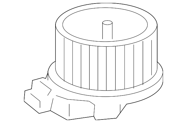 25770668 Деталь BLOWER MOTOR