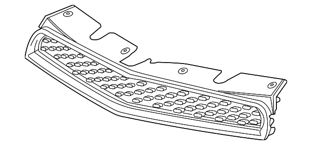 23476008 Деталь UPPER GRILLE