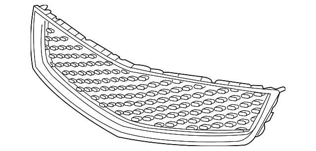 23370464 Деталь LOWER GRILLE