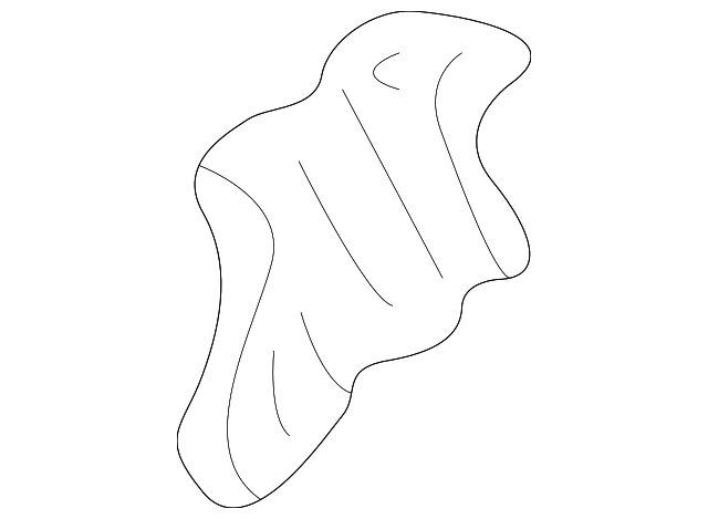 53620AE000 Деталь SIDE SUPPORT, RIGHT