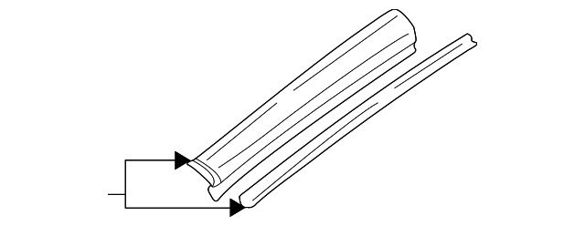51425AE14A Деталь SIDE RAIL, RIGHT