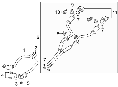 Challenger EXHAUST COMPONENTS