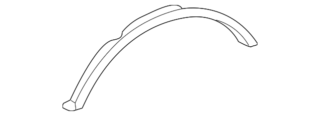75872-30300 WHEEL OPNG MLDG, LEFT