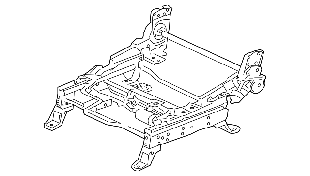 MN121257 Деталь SEAT ADJUST ASSY