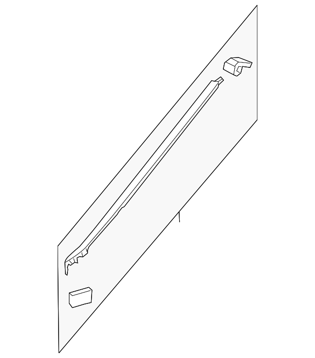 22860295 REVEAL MOLDING, LEFT