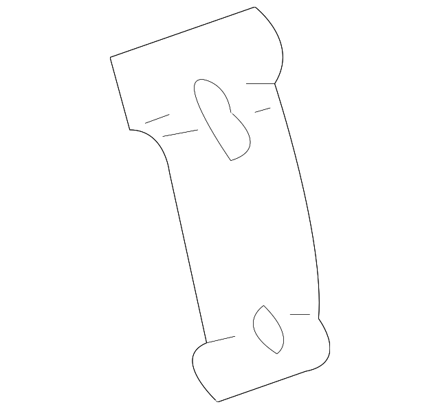 12479652 Деталь COVER, LEFT