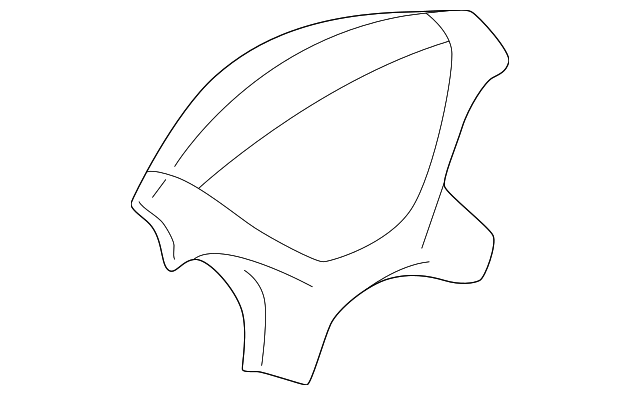 MN100206HA DRIVER AIR BAG