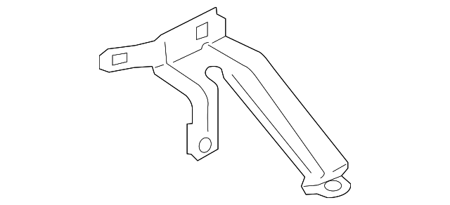 41-00-7-347-873 Деталь FENDER FRONT BRACKET, LEFT