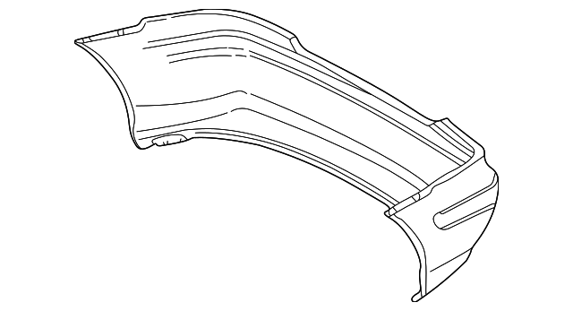 170-885-08-25 Деталь BUMPER COVER