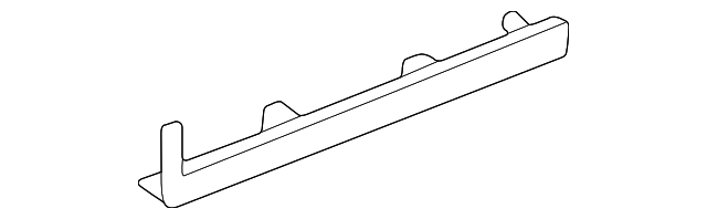 3B0-853-754-A-GRU Деталь BODY SIDE MLDG, RIGHT