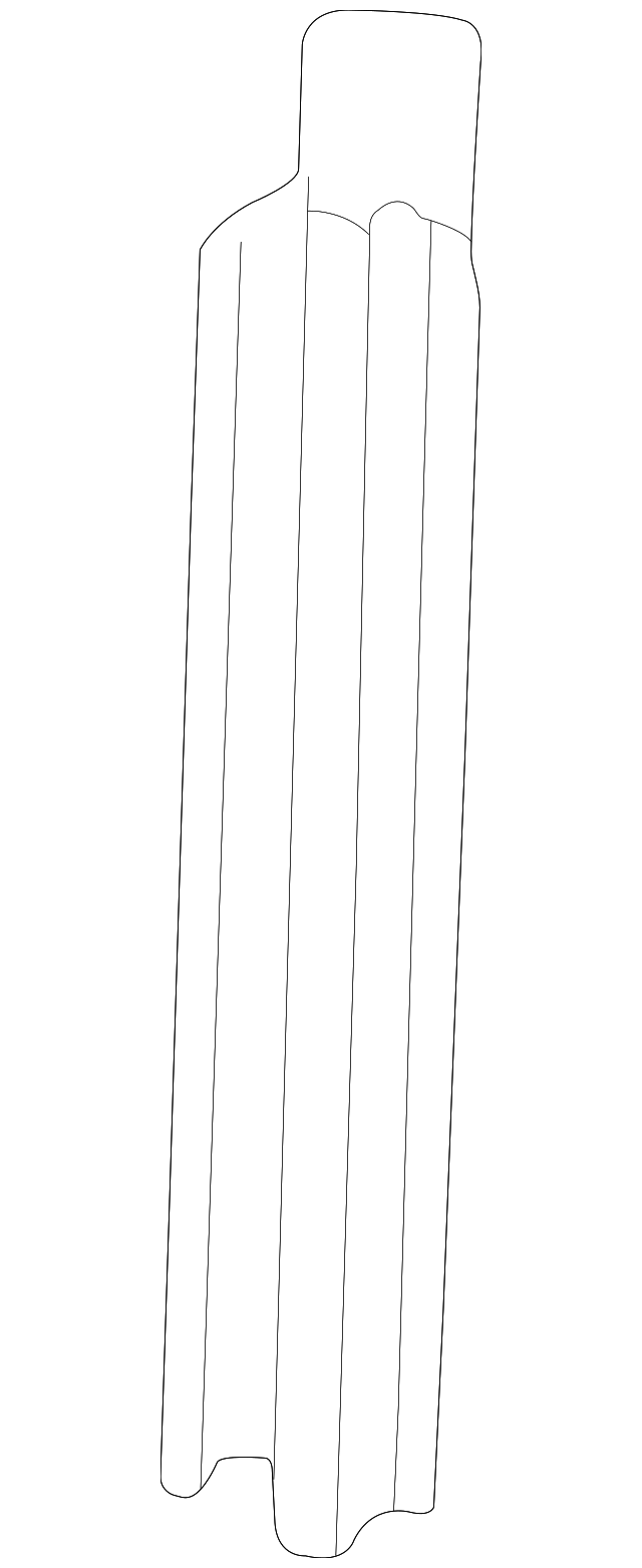 3B0-839-901-F-041 Деталь FRONT COVER, LEFT