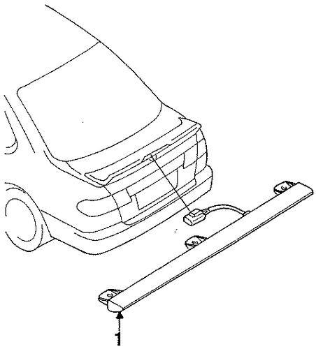 200SX HIGH MOUNTED STOP LAMP