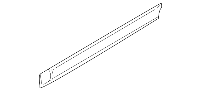 0K30A-506L3CXX Деталь SIDE MOLDING, LEFT