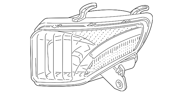 81170-42190 Деталь HEADLAMP LENS, LEFT