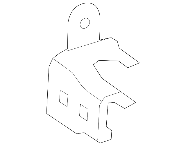 55372006AB UPPER HINGE, RIGHT