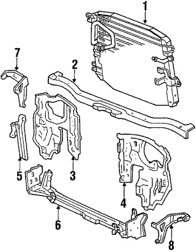 Corolla RADIATOR & COMPONENTS 2