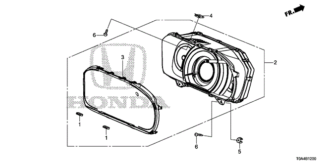 ELECTRICAL / EXHAUST / HEATER / FUEL/METER for 2013 Honda CR-V #1