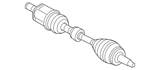 49500-C2300 Деталь AXLE ASSY, LEFT
