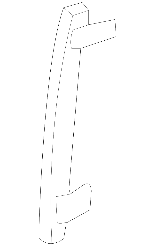 83555-4D000 Деталь FRONT GUIDE, LEFT