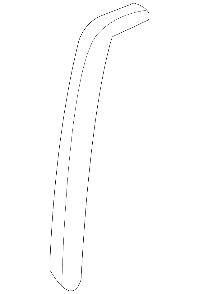 83550-4D000 Деталь REAR GUIDE, LEFT