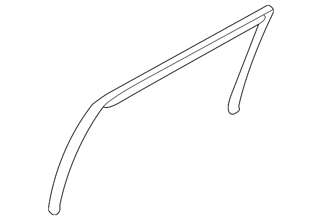 83530-4D000 Деталь RUN CHANNEL, LEFT