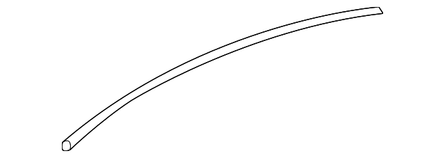 25813090 Деталь DRIP MOLDING, RIGHT