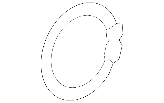 15851685 Деталь OUTER JOINT ASSY RING, RIGHT