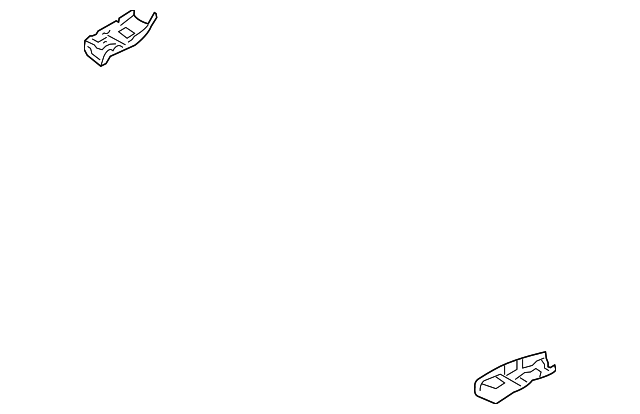 65791-4D210 Деталь RAIL COVER, LEFT