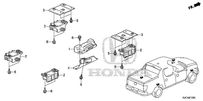 RIDGELINE TPMS UNIT