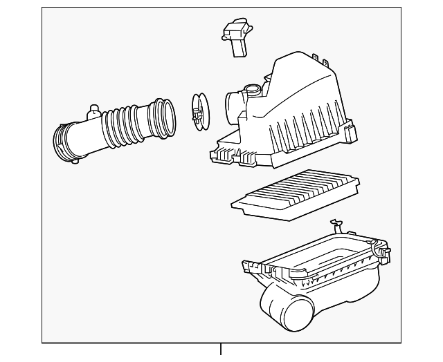 17700-37350 AIR CLEANER ASSY