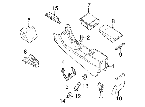 Altima CENTER CONSOLE