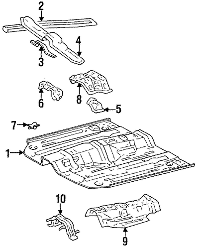 Tercel FLOOR & RAILS 2