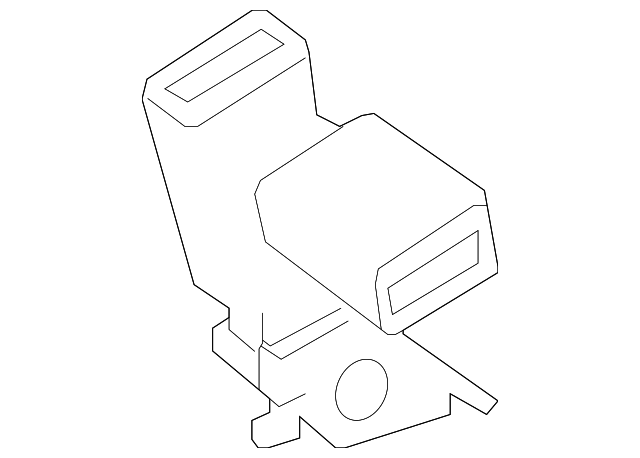176-860-02-69-9051 Деталь BUCKLE END, RIGHT