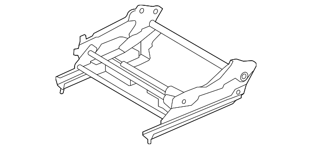 7B0-881-157-A Деталь SEAT ADJUSTER, LEFT