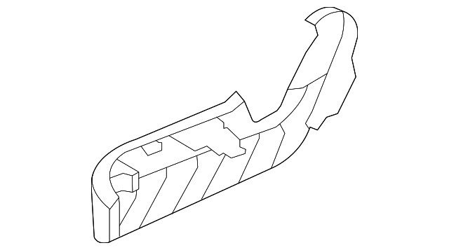 7B0-881-318-D-DE5 Деталь SIDE SHIELD, RIGHT