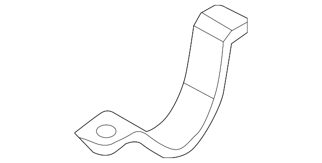 7B0-881-630 Деталь SLEEVE REAR BRACKET, LEFT