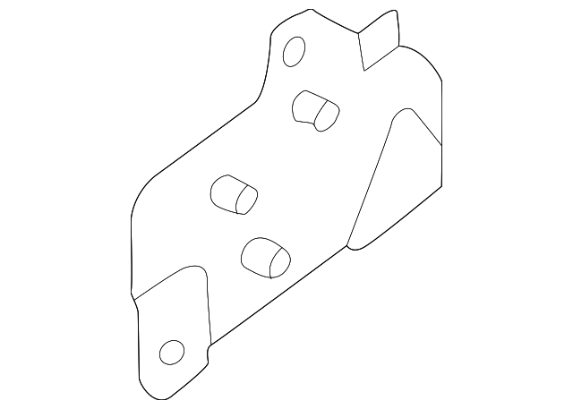 8N0-858-532 ACTUATOR BRACKET, RIGHT