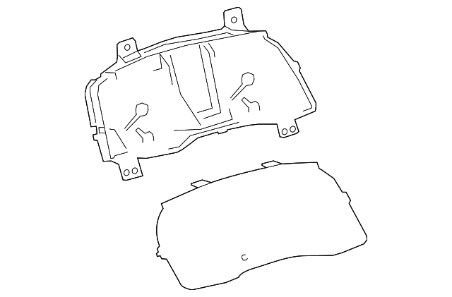 83800-04K90 CLUSTER ASSY