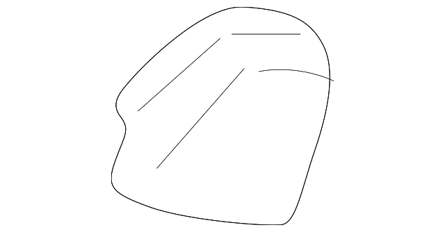 XL5Z7860262AAA Деталь SEAT BELT ASSY COVER, RIGHT