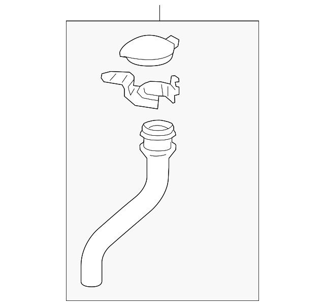 85316-78020 Деталь FILLER TUBE