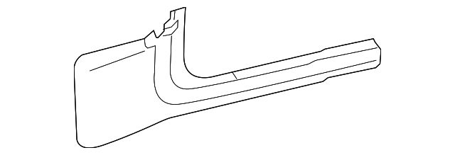 1KL46HL1AE Деталь COWL KICK PANEL, RIGHT