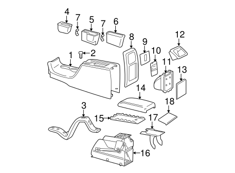 Passat CENTER CONSOLE 3