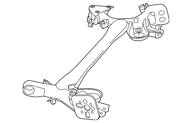 4670609AC Деталь AXLE BEAM