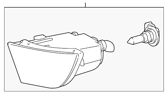 81210-53021 Деталь FOG LAMP ASSY, RIGHT