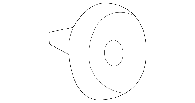 83505-SLN-A11ZA Деталь LID, R. TWEETER *NH167L* (GRAPHITE BLACK