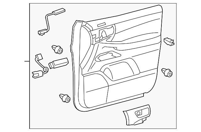 67610-60N40-C2 Деталь DOOR TRIM PANEL, RIGHT